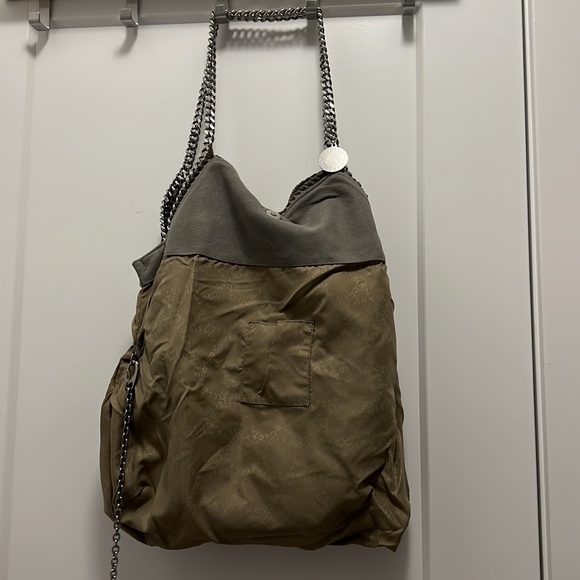 Stella McCartney large tote grey bag - Picture 4 of 6